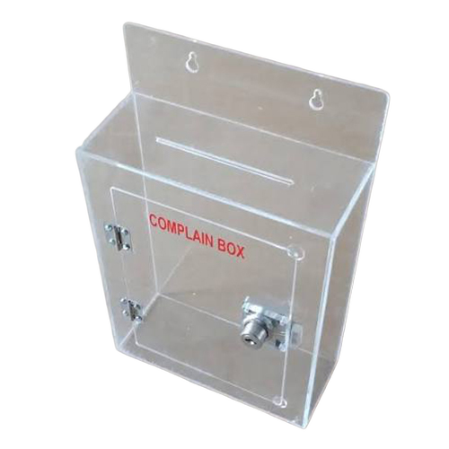 Acrylic Suggestion-Complaint Box
