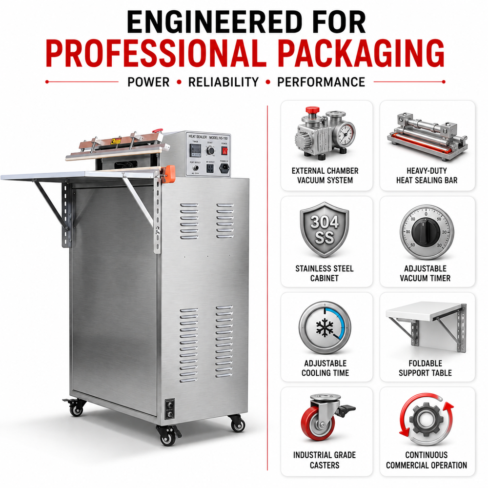 Dz-500 External Chamber vacuum sealing machine