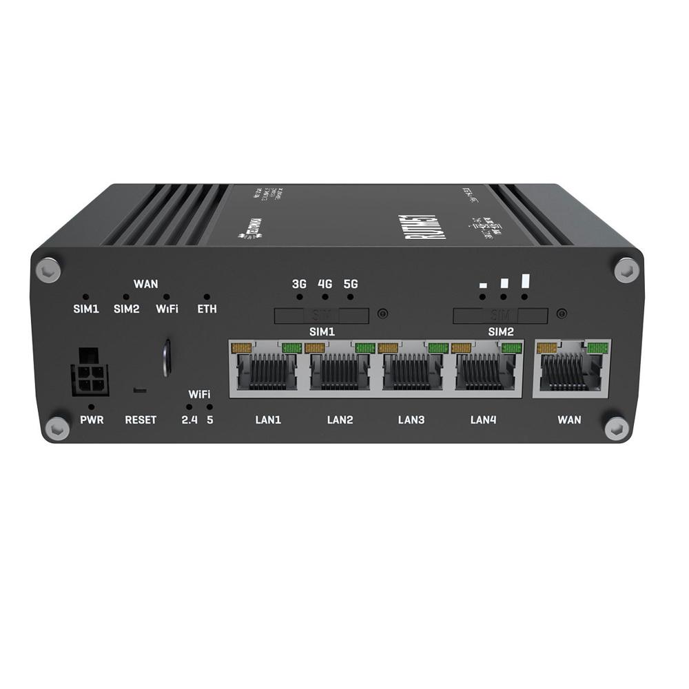 Teltonika RUTM51 Industrial 5G Dual-SIM Wi-Fi 5 Router