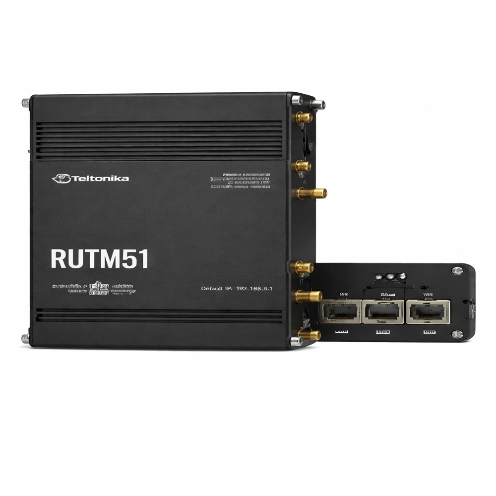 Teltonika RUTM51 Industrial 5G Dual-SIM Wi-Fi 5 Router