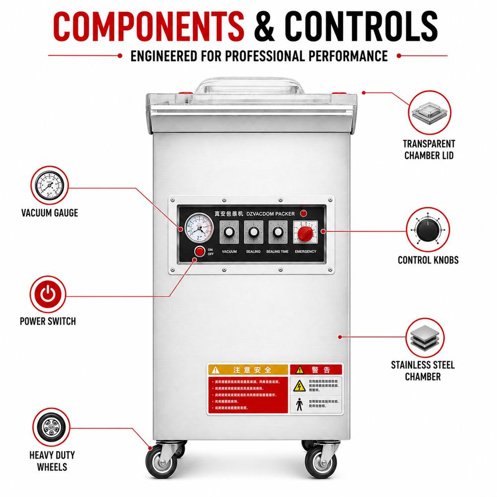 Dz-600  Vacuum sealing machine