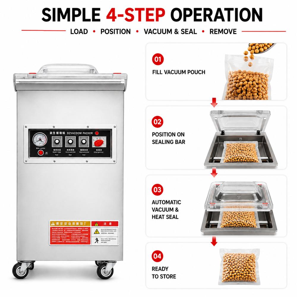 Dz-600  Vacuum sealing machine