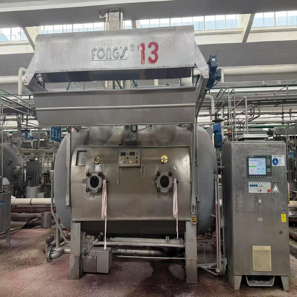 Fong's soft flow dyeing machine