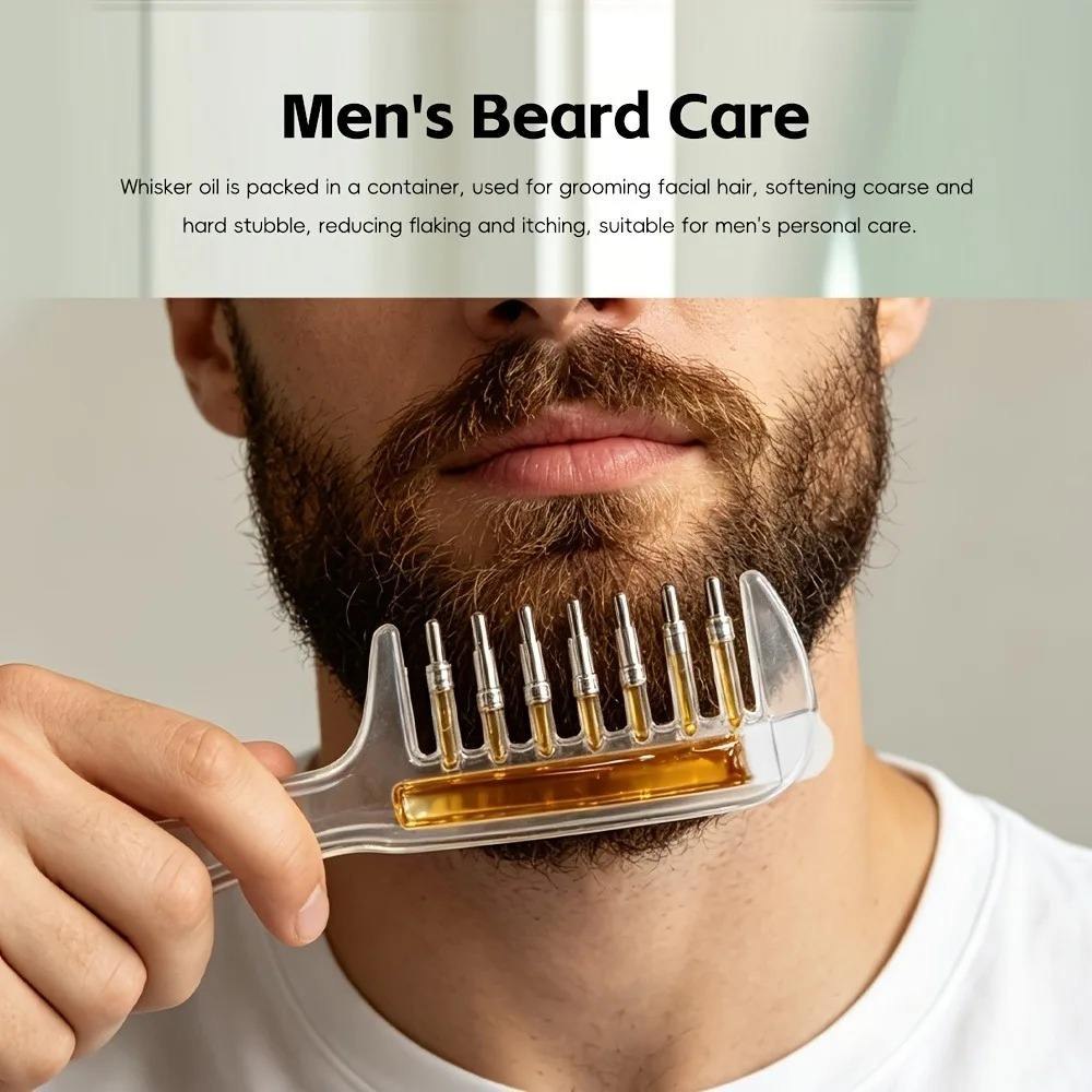 Hair Oil Applicator Comb With Reservoir