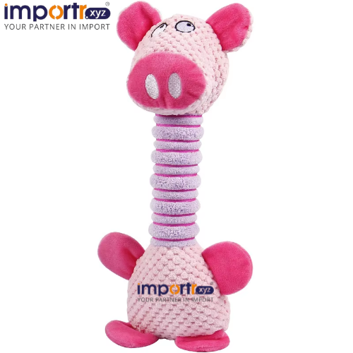 Long Neck Plush Toy (Pig)