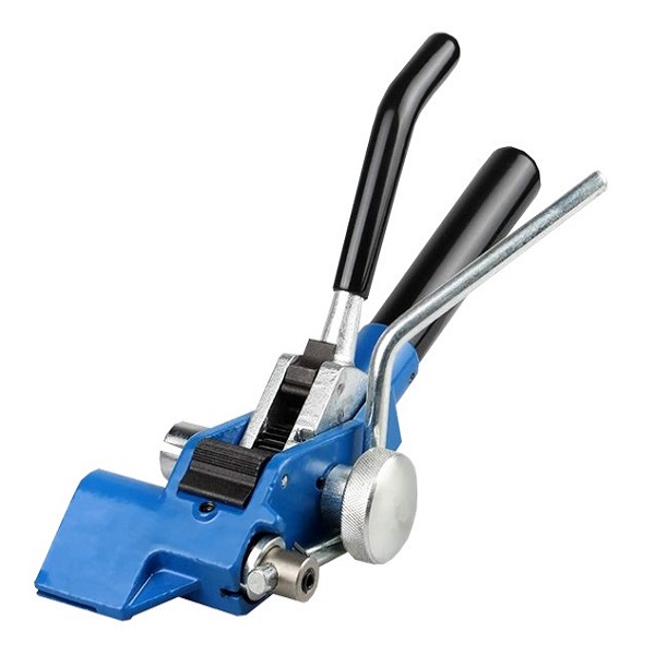 Manual Steel Strapping Tensioner Tool - Color: Blue