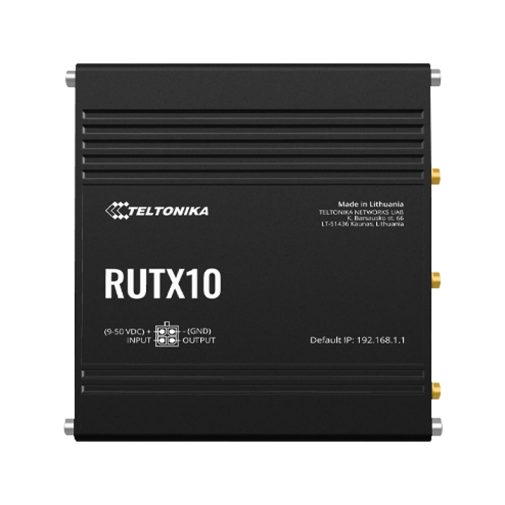 Teltonika RUTX10 Industrial Gigabit Ethernet Wi-Fi 5 Router