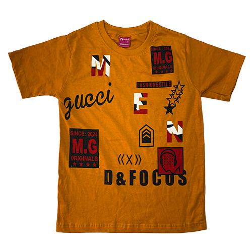 Boys Printed Cotton T Shirt