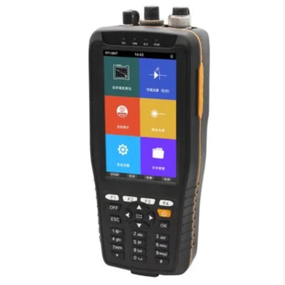 Smart Otdr (Inf-3600)_(Optical Time-Domain Reflectometer) - Color: Black And Yellow