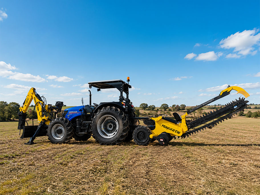 Tractor Mounted Trenching Machine | Mayura TW