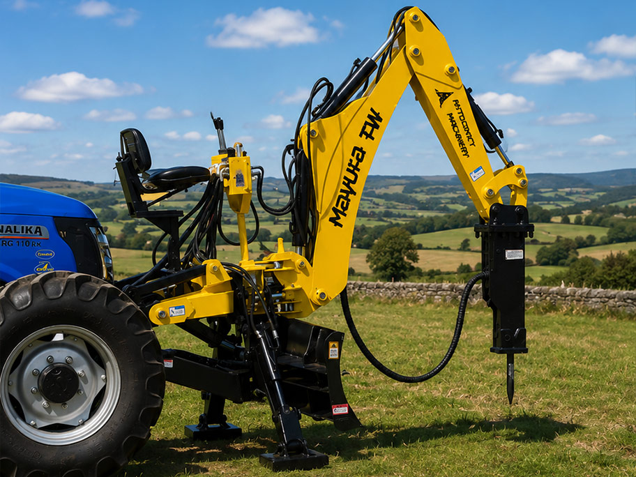 Tractor Mounted Trenching Machine | Mayura TW