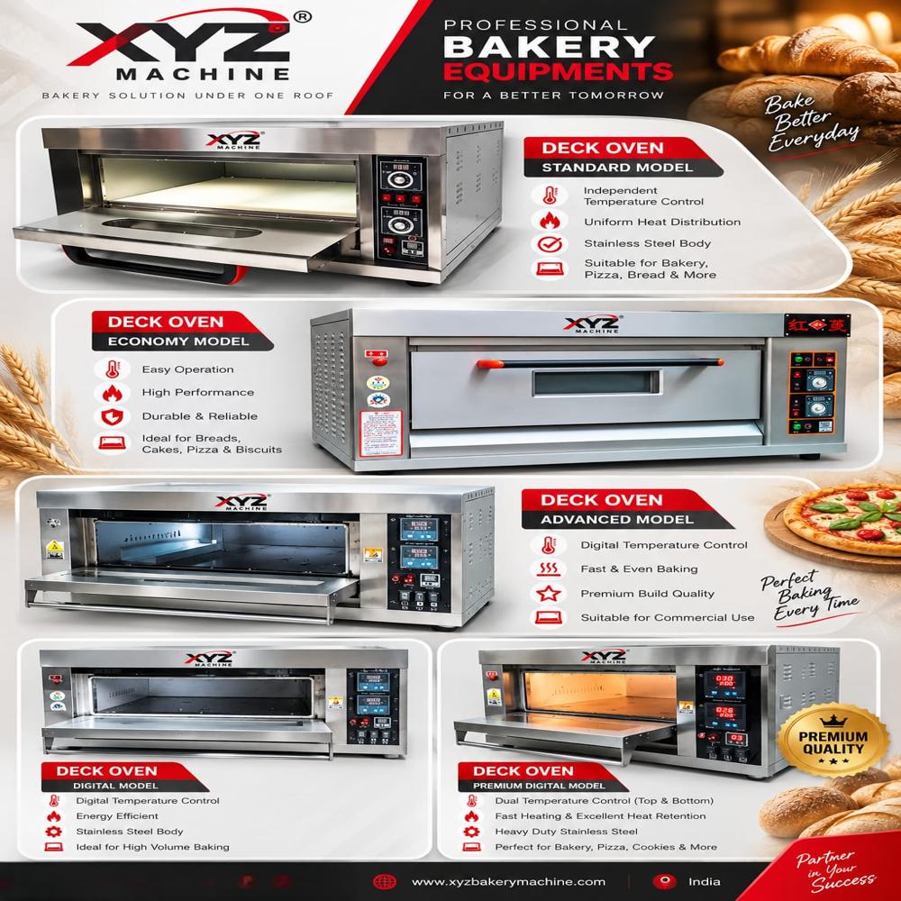 1 Deck 1 Tray Electric Deck Baking Oven