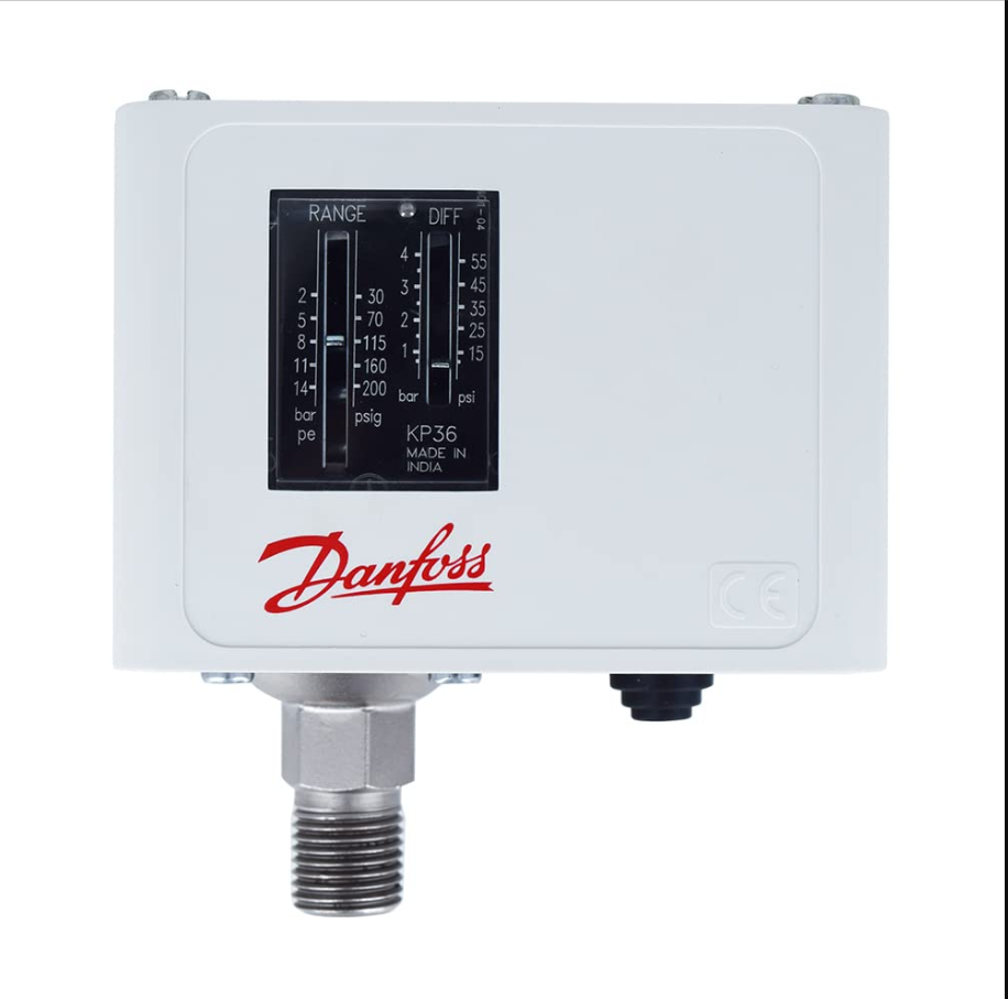 Danfoss Kp36 Pressure Switch - Application: Refrigeration And Air Conditioning Systems