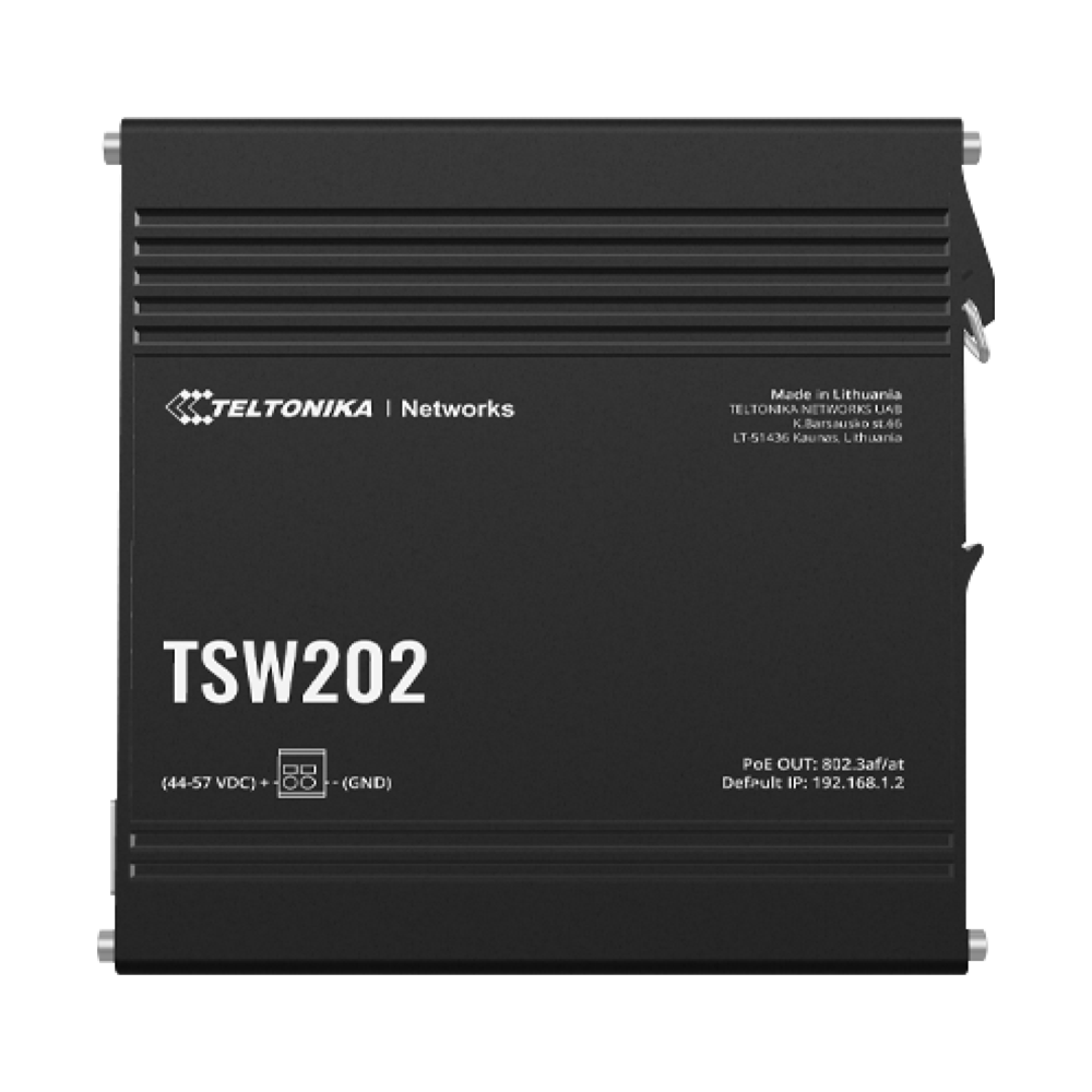 Teltonika TSW202 Managed 8 Port Gigabit PoE+ Ethernet Switch