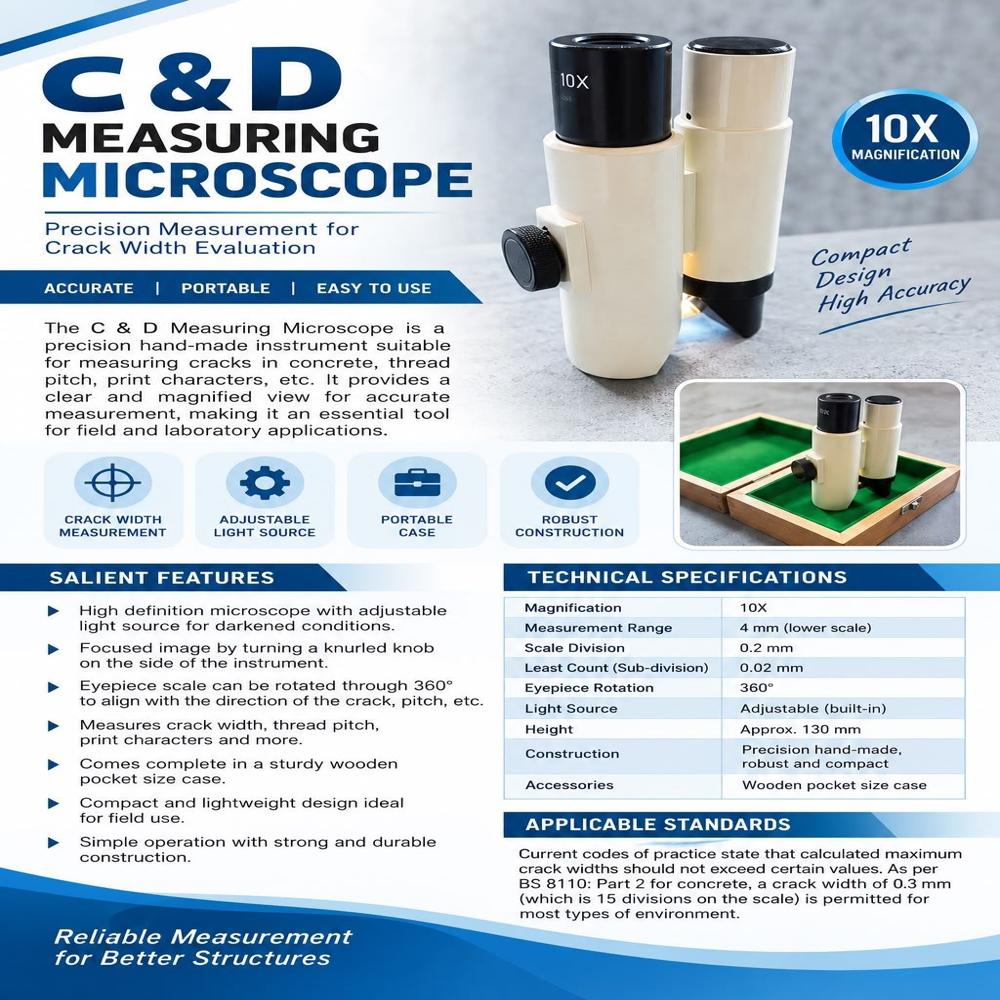 Crack Width Microscope