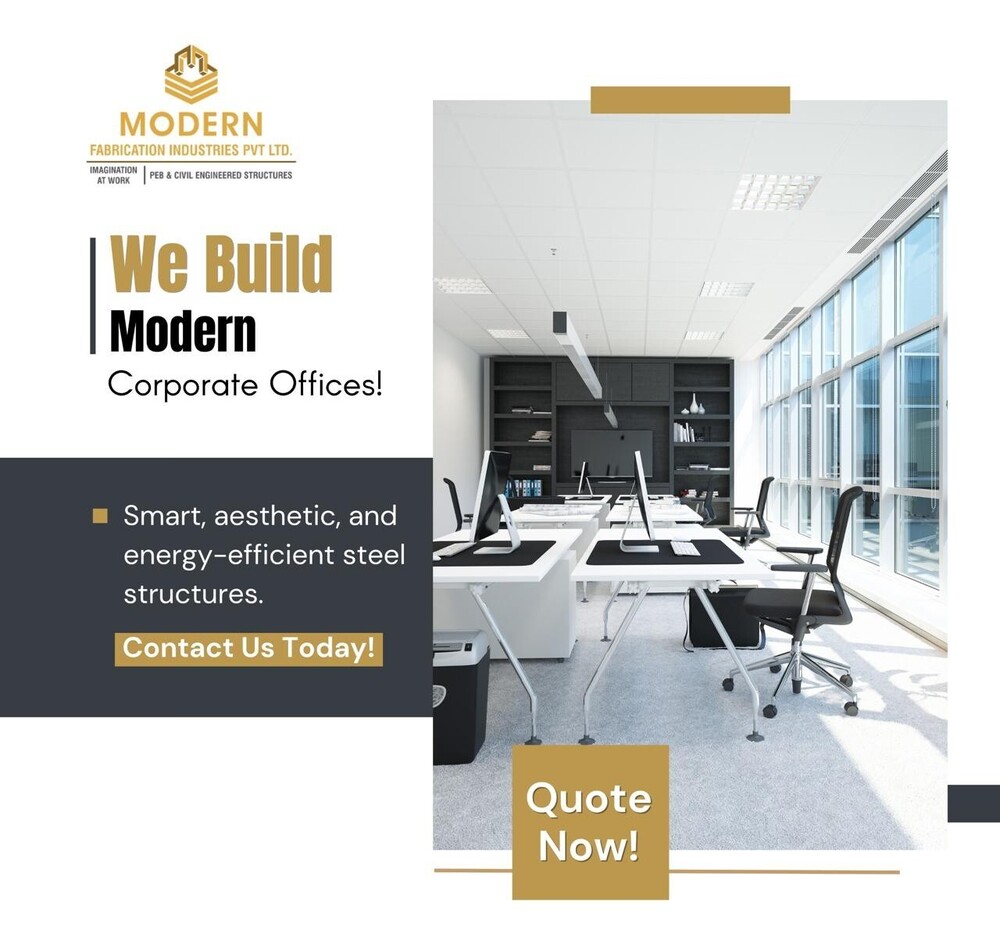 Pre Engineered Building Structures for office