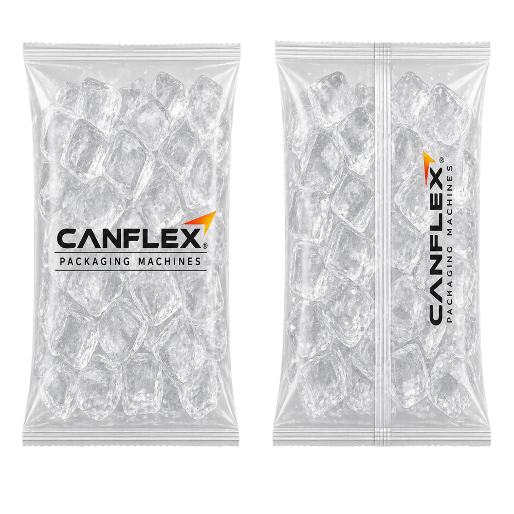 Ice Cubes Pouch Packaging Machine Canflex 1000-g - Automatic Grade: Automatic