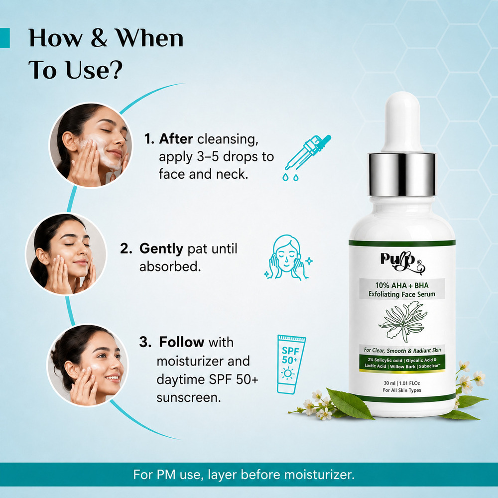 Aha + Bha Serum - Age Group: Adults (18+ Years)