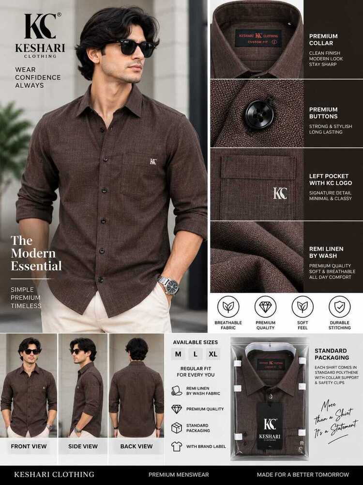 Mens Remi Linen Shirt