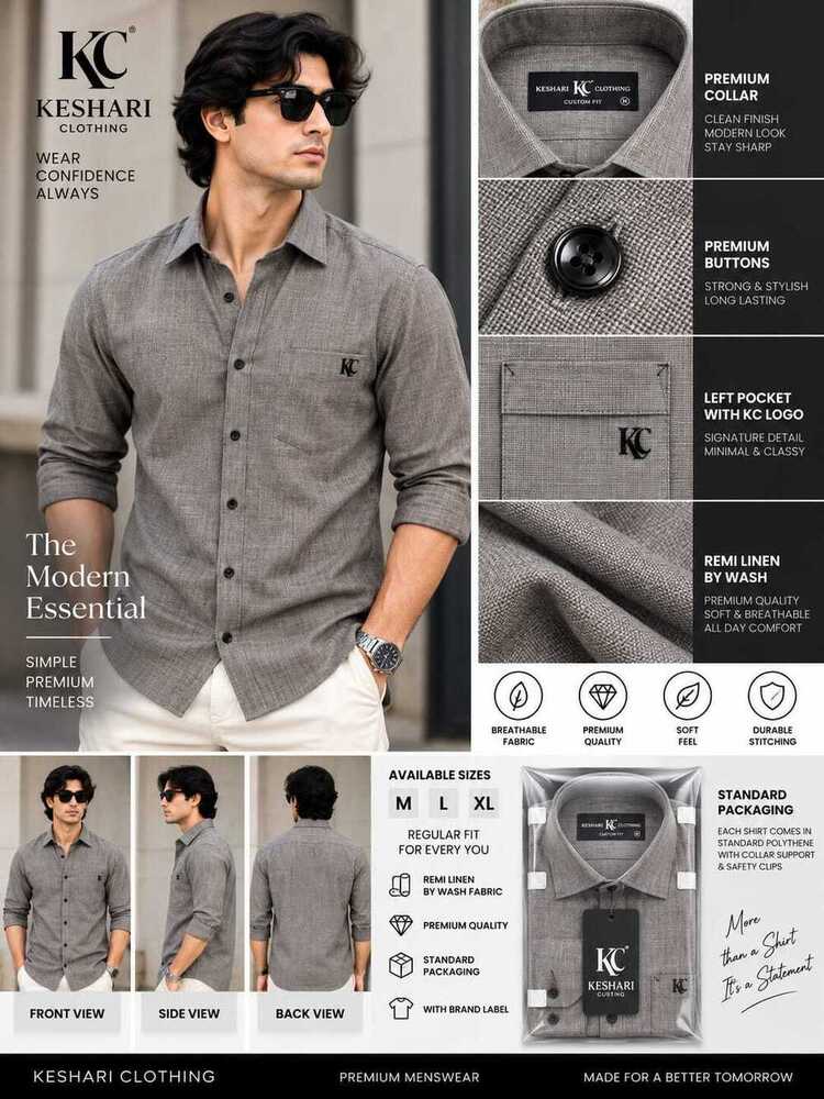 Mens Remi Linen Shirt