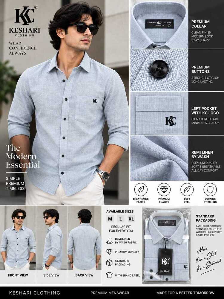 Mens Remi Linen Shirt