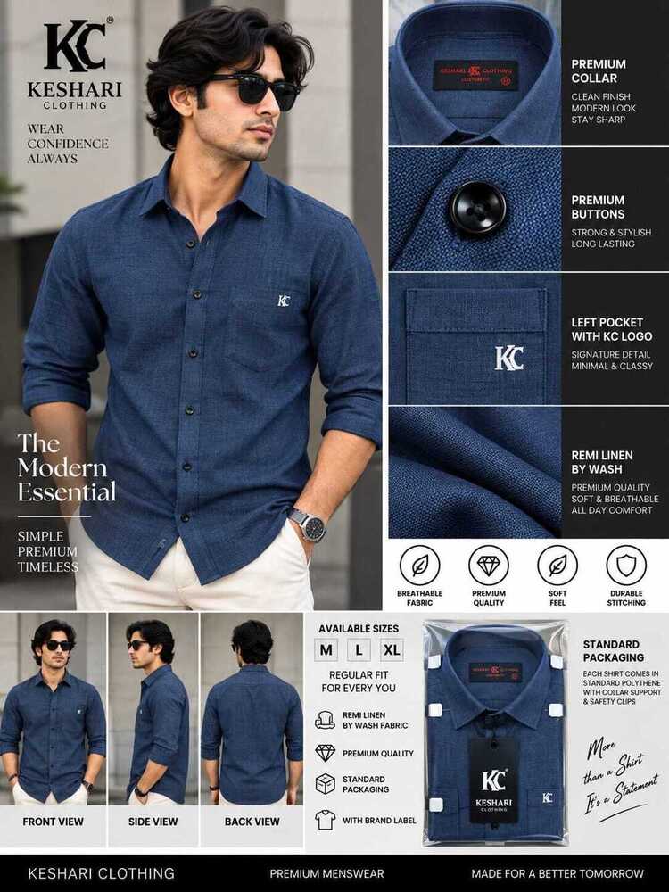 Mens Remi Linen Shirt