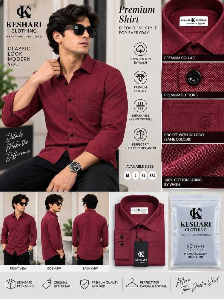 Mens Cotton Shirt