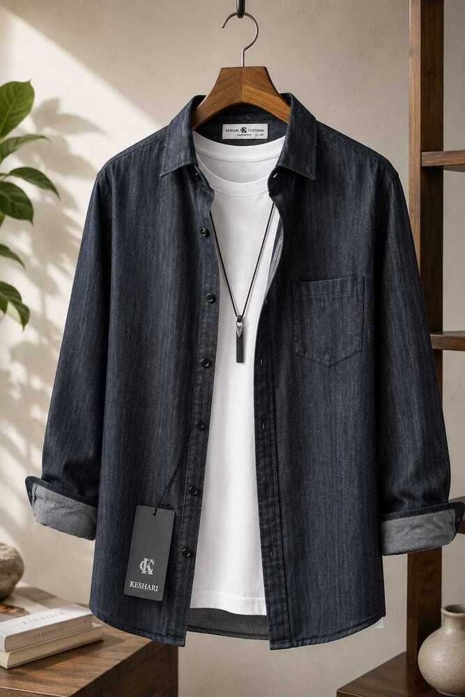 Full Sleeves Mens Cotton Checks Shirt
