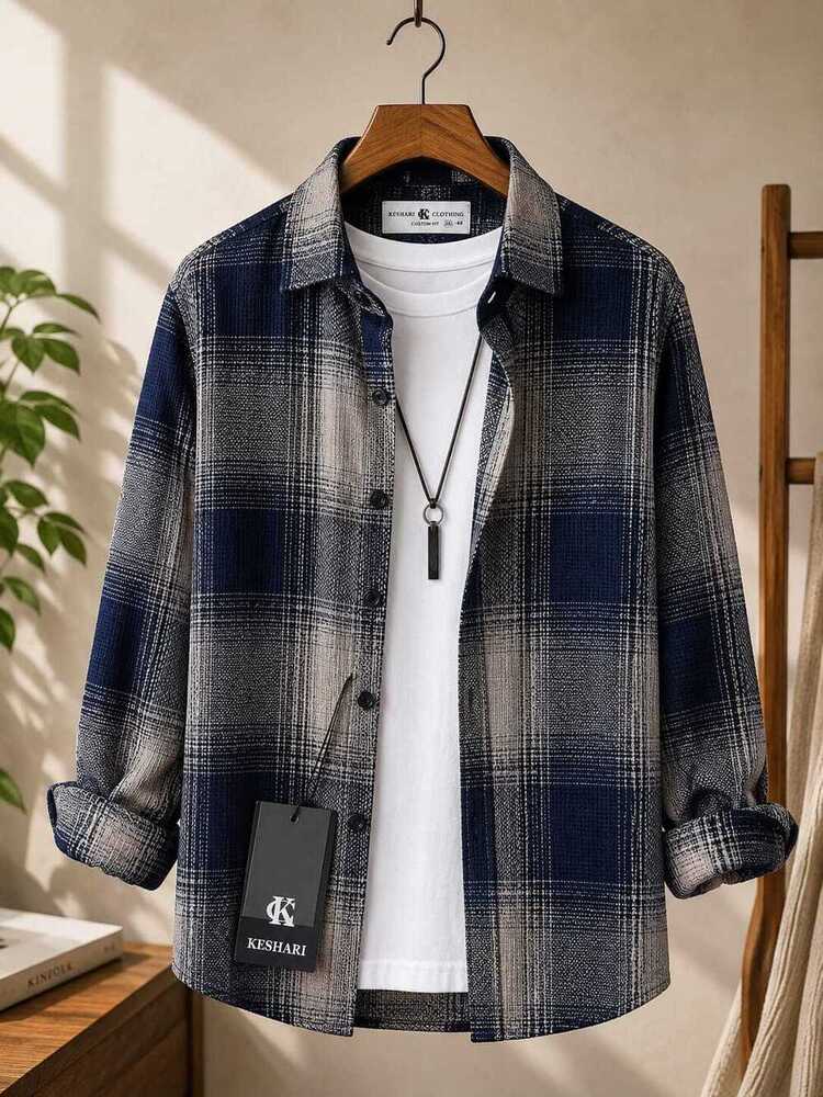 Cotton Checks Shirt