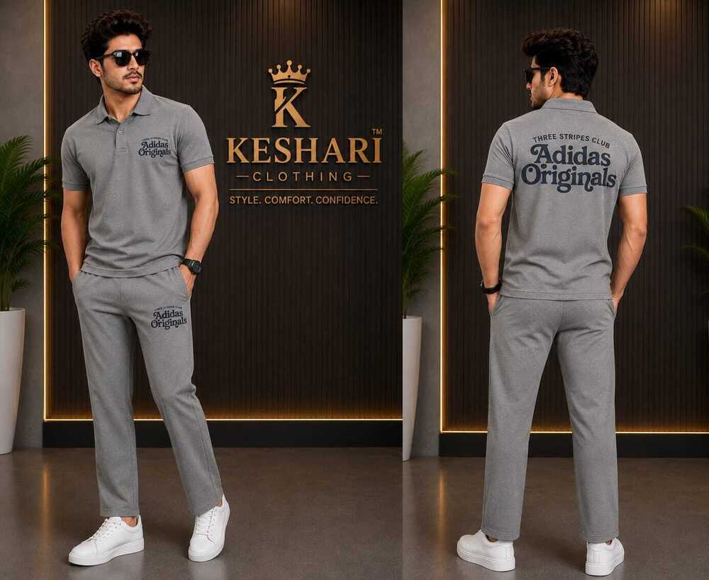 Mens Cotton Co-ord Set