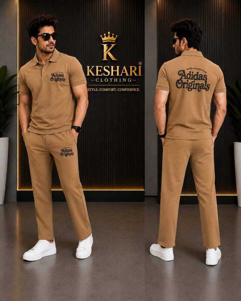 Mens Cotton Co-ord Set