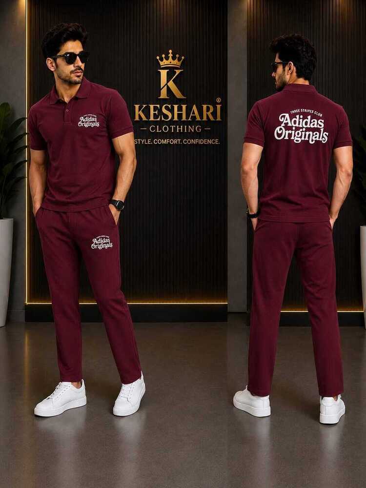 Mens Cotton Co-ord Set