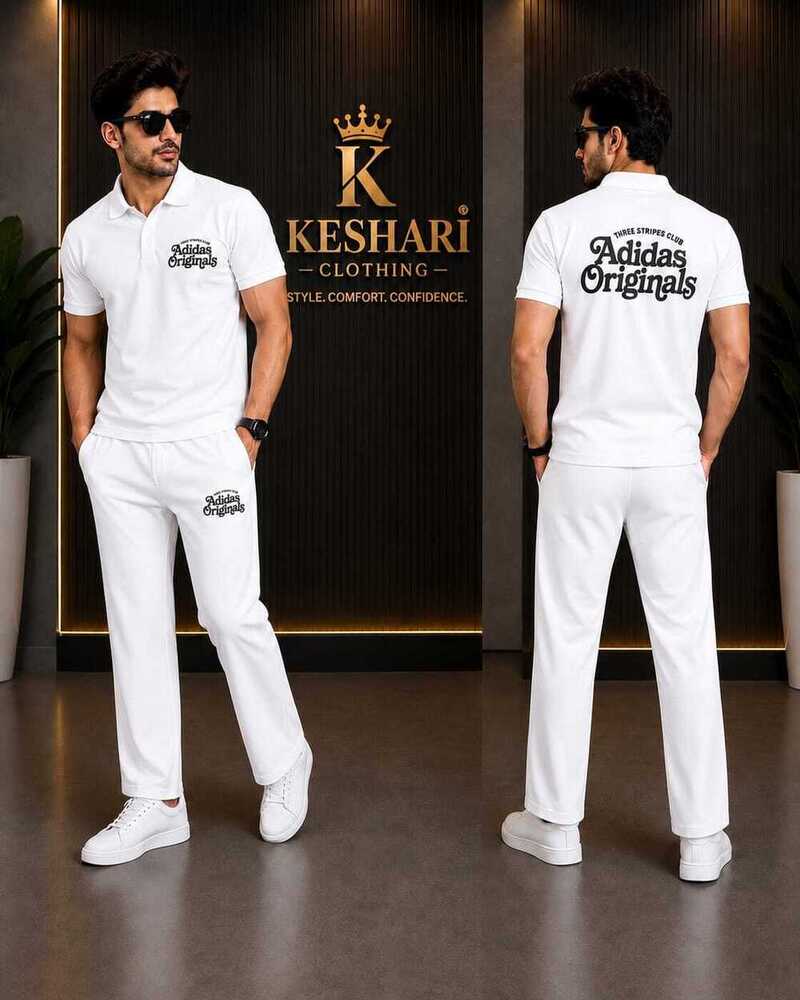 Mens Cotton Co-ord Set
