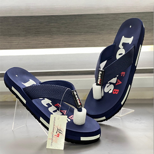 Navy Blue Color Rubber Slipper