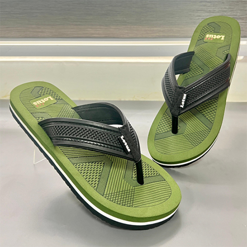 Star 102 Olive Color Rubber Slipper