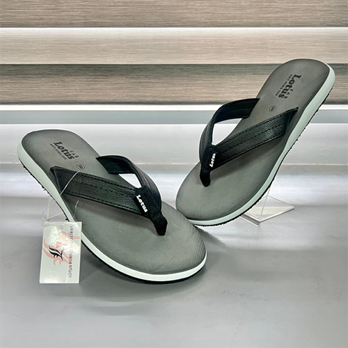 King 06 D Grey Color Rubber Slipper
