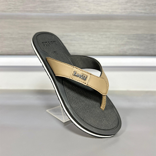 Turbo 01 Tan Color Rubber Slipper