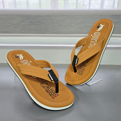 Ortho Care 01 Tan Color Rubber Slipper