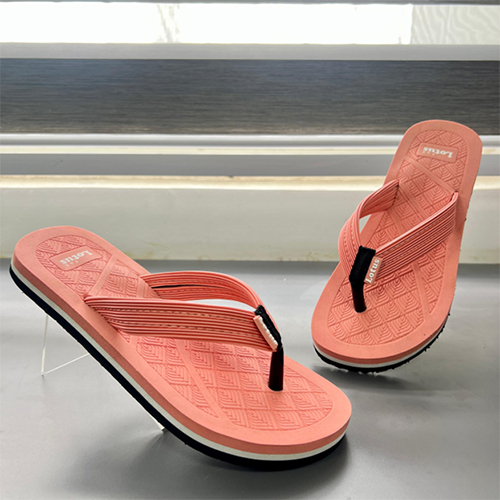 Robin 02 Peach Color Rubber Slipper