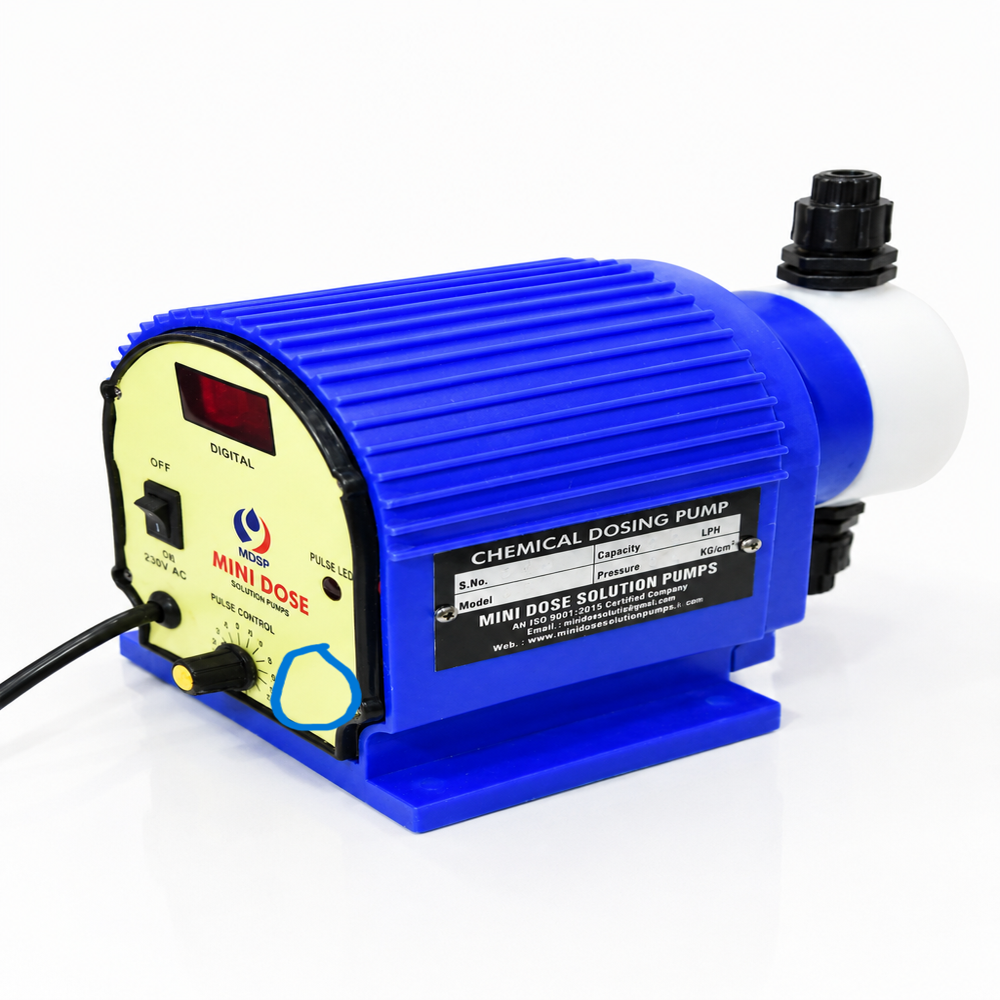 Electronic Dosing Pumps - Color: Dark Blue