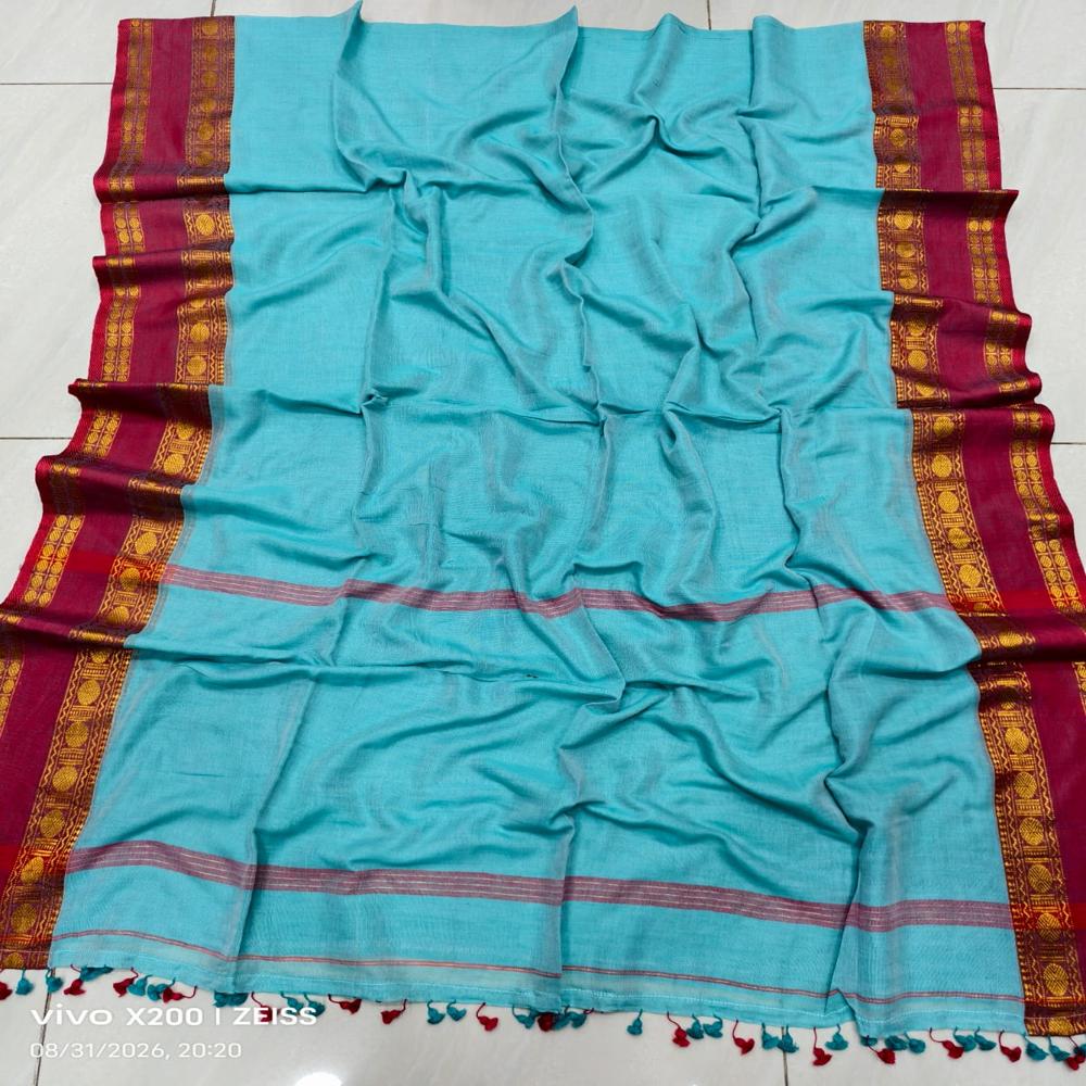 Kanchipuram Cotton Saree