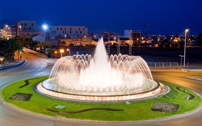 Crown Centre Jet Fountain
