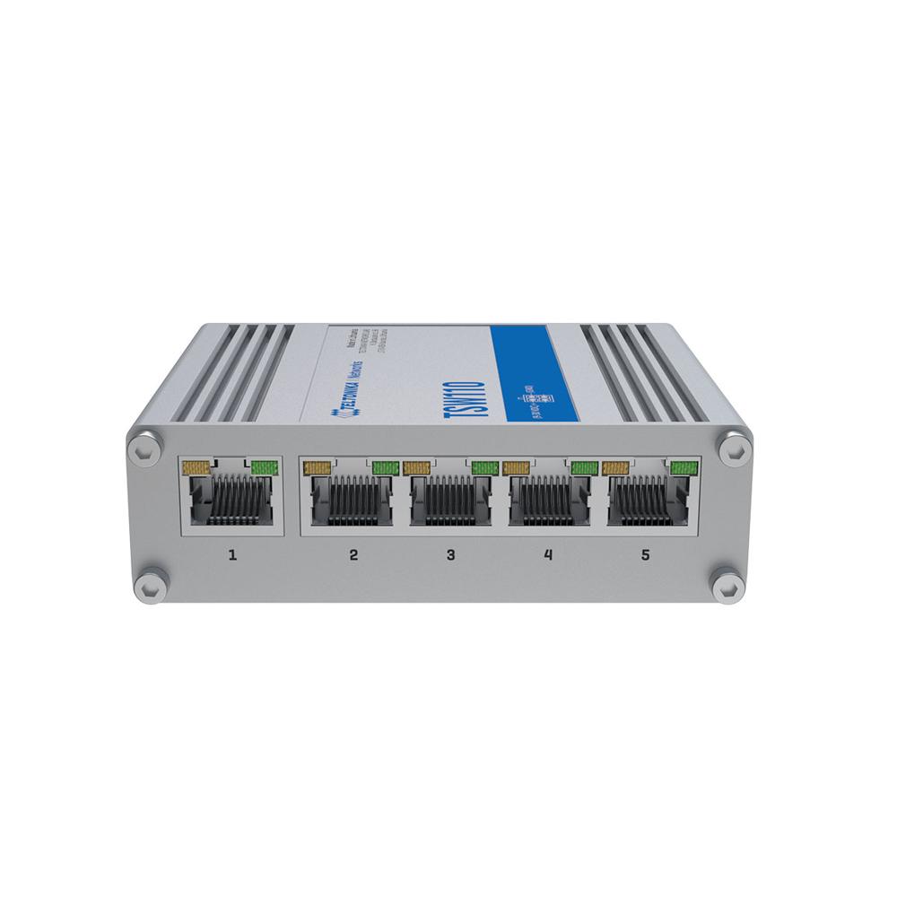 Teltonika TSW110 5 Port Gigabit Industrial Unmanaged Ethernet Switch