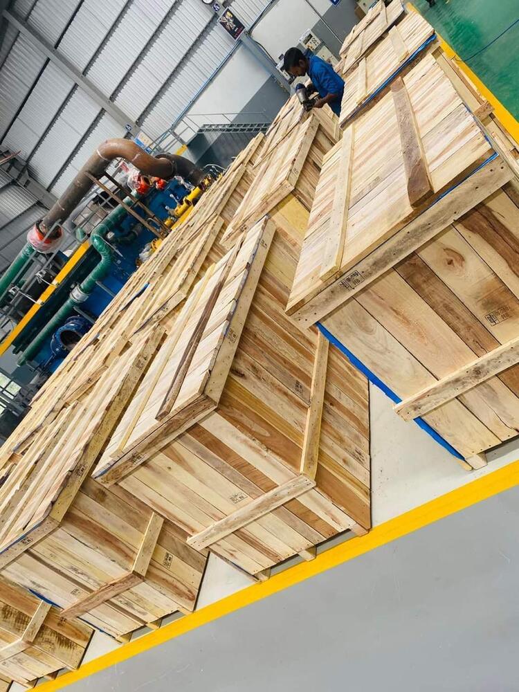 Heavy-Duty Wooden Shipping Crates