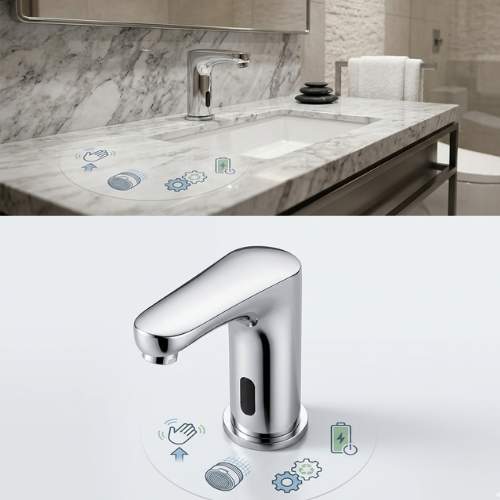 Basin Mounted Sensor Faucet BP-F282 (DC)
