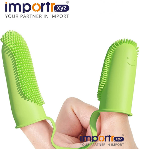 Inralimot Dog Toothbrush Cat Finger