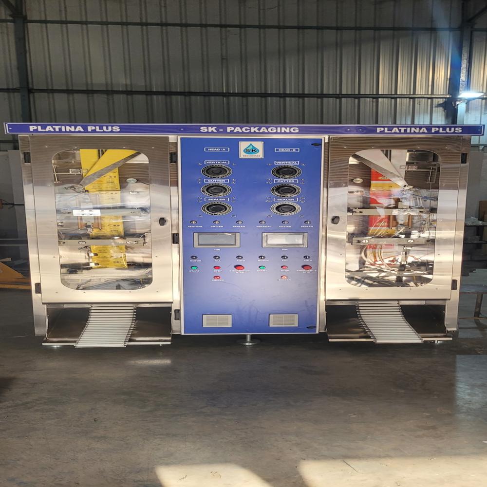 Double Head Oil Pouch Packaging Machine 