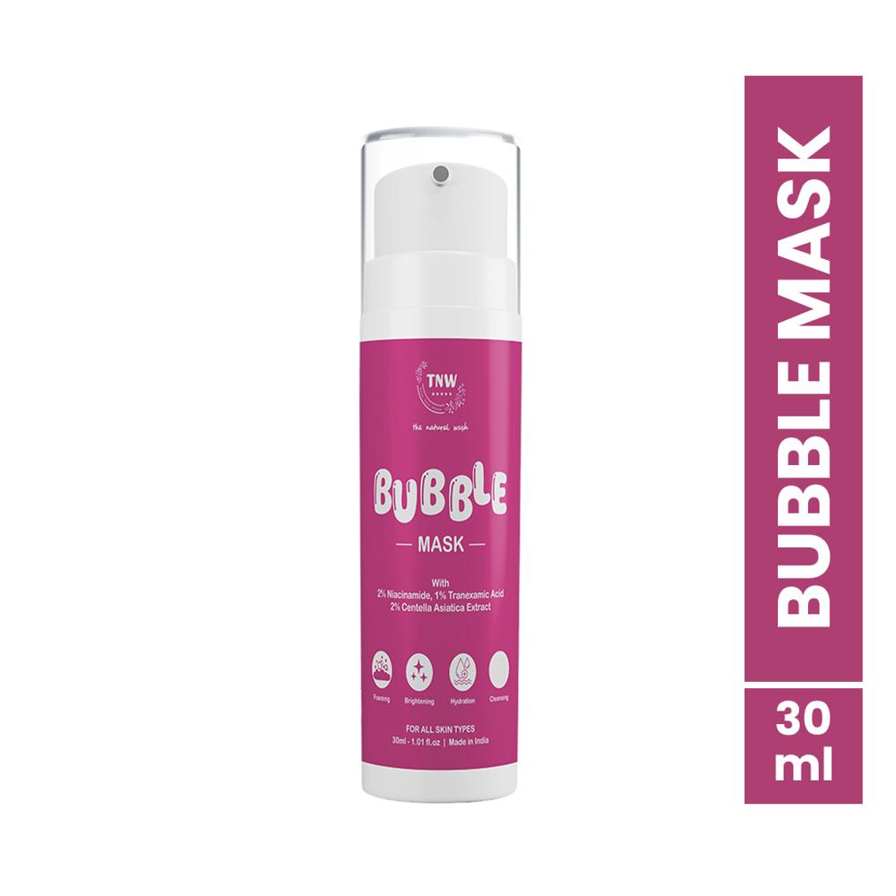 Tnw-The Natural Wash Oxygenating Bubble Mask - Characteristics: Flexible