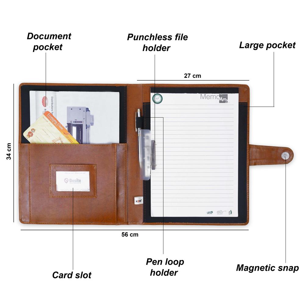 KORI Executive Luxe Magnetic Signature Folder(203)