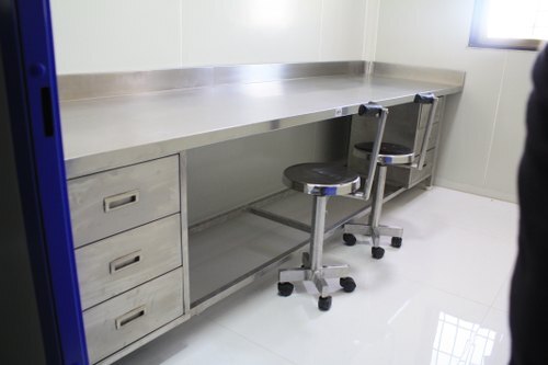 SS Work Table With Drawer